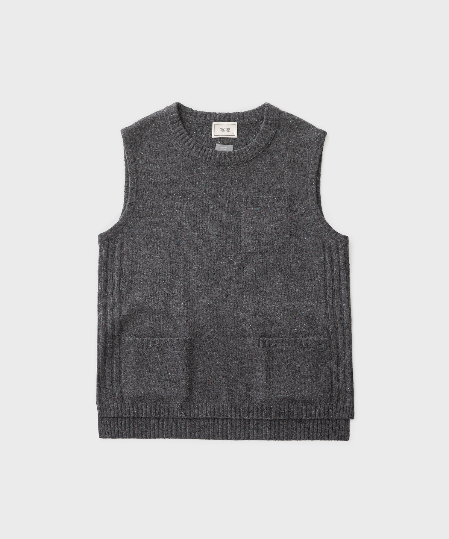 Women Layer Donegal Vest (Donegal Charcoal)