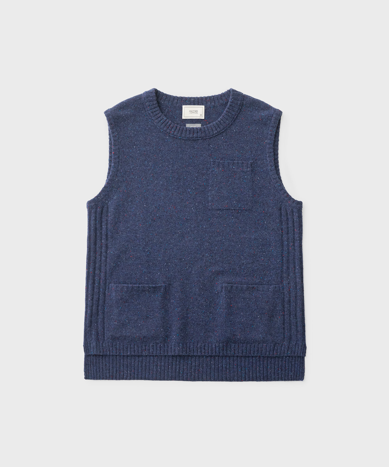 Women Layer Donegal Vest (Donegal Navy)