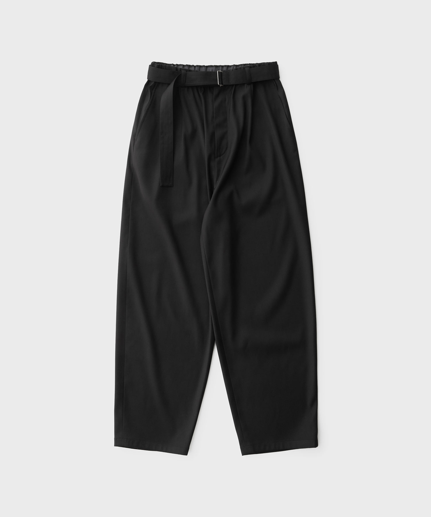 Cocoon Banded Pants (Black)