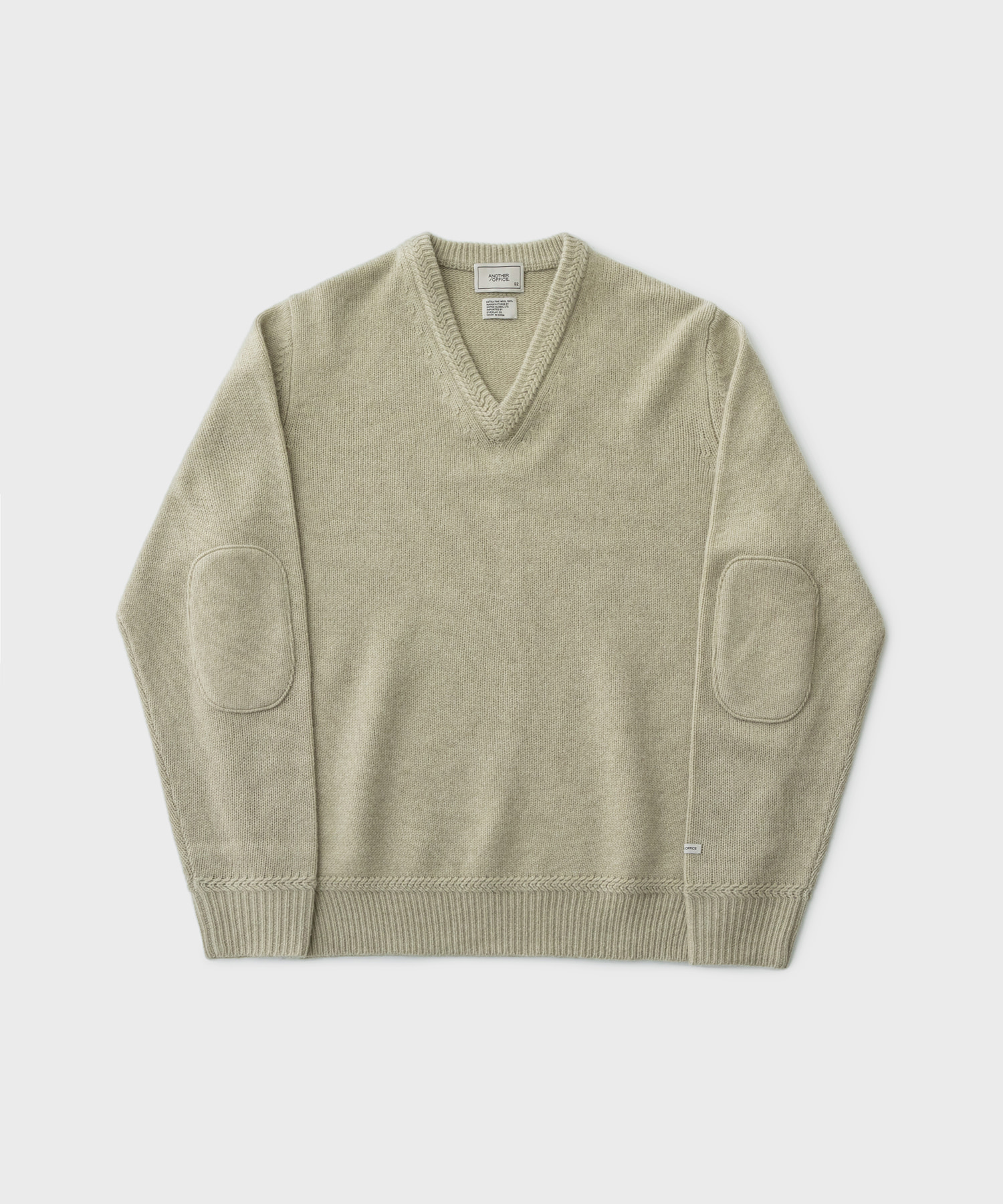 CRAFT V-Neck Sweater (Misty Moss)