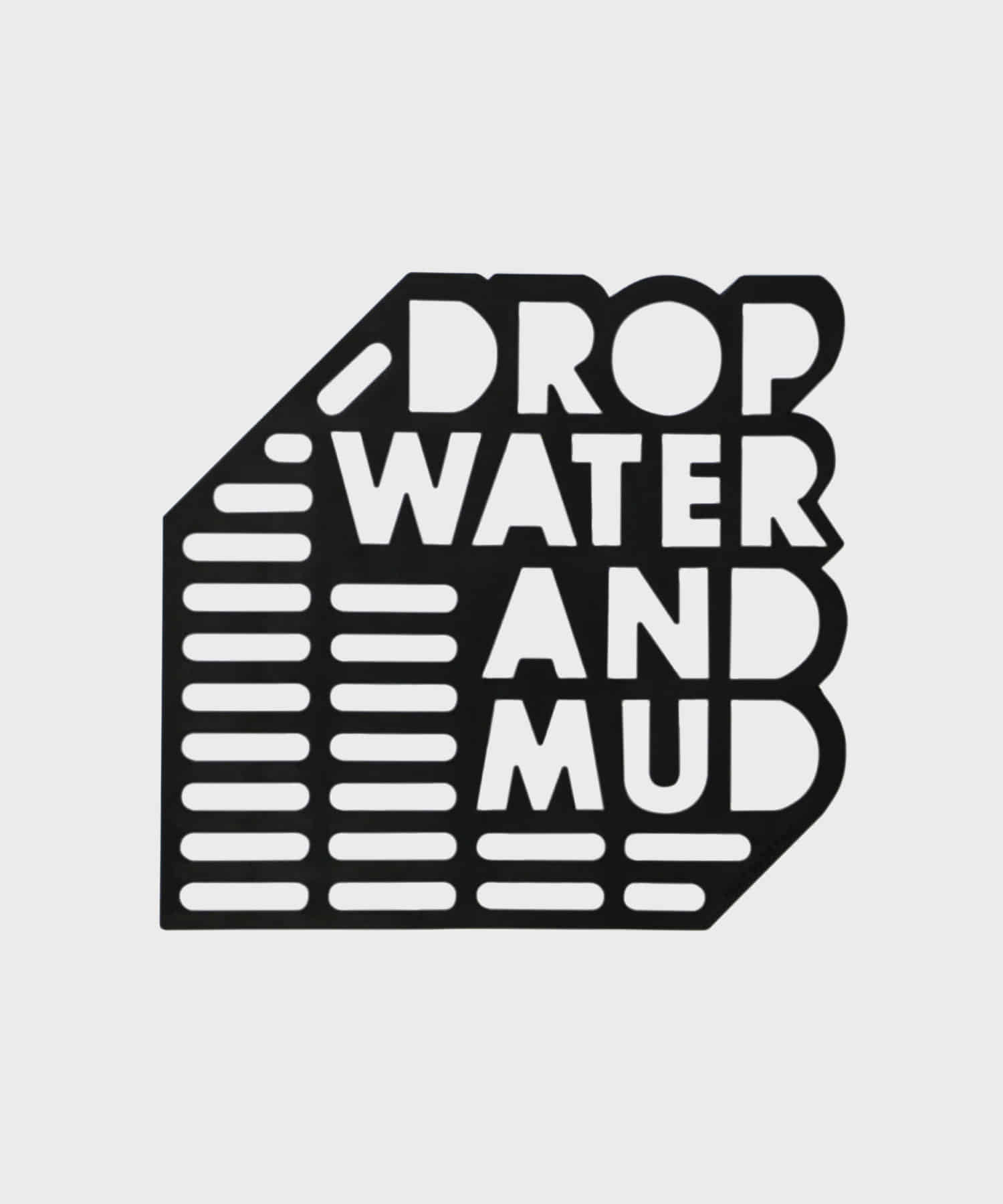 Rubber Mat Drop Water And Mud