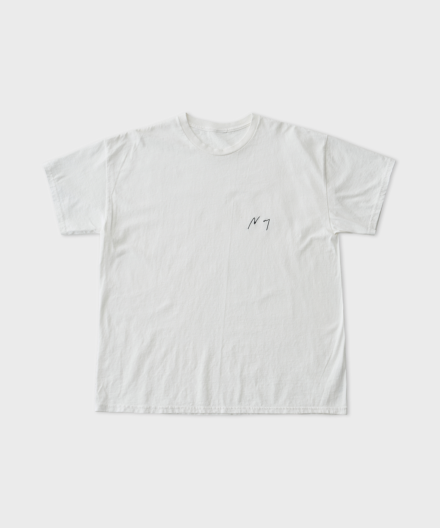 Embroidery T-shirt (White)