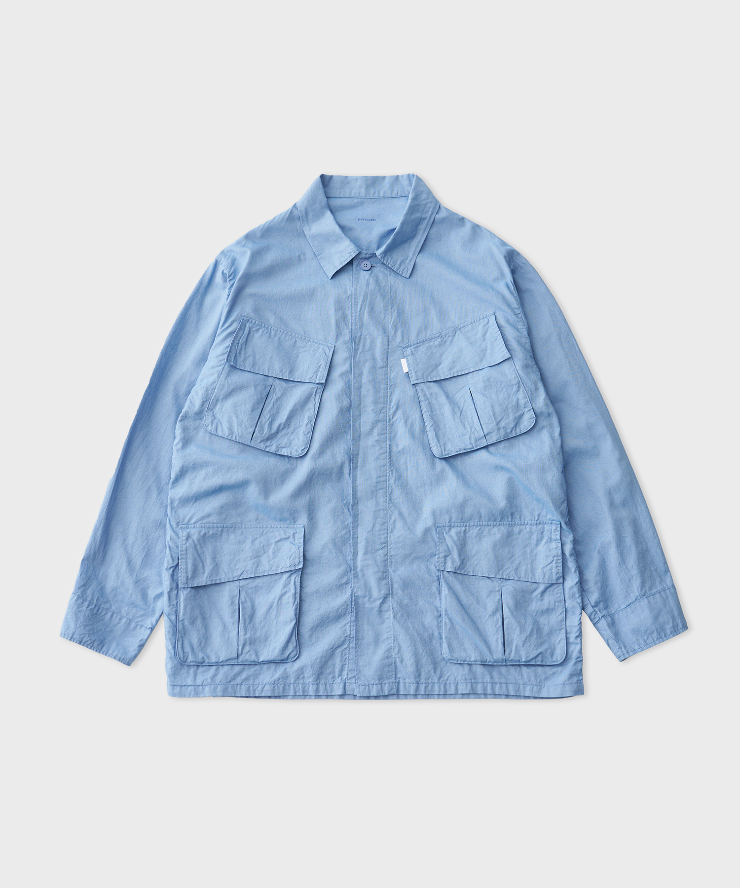 Fatigue Chambray Shirt (Blue)