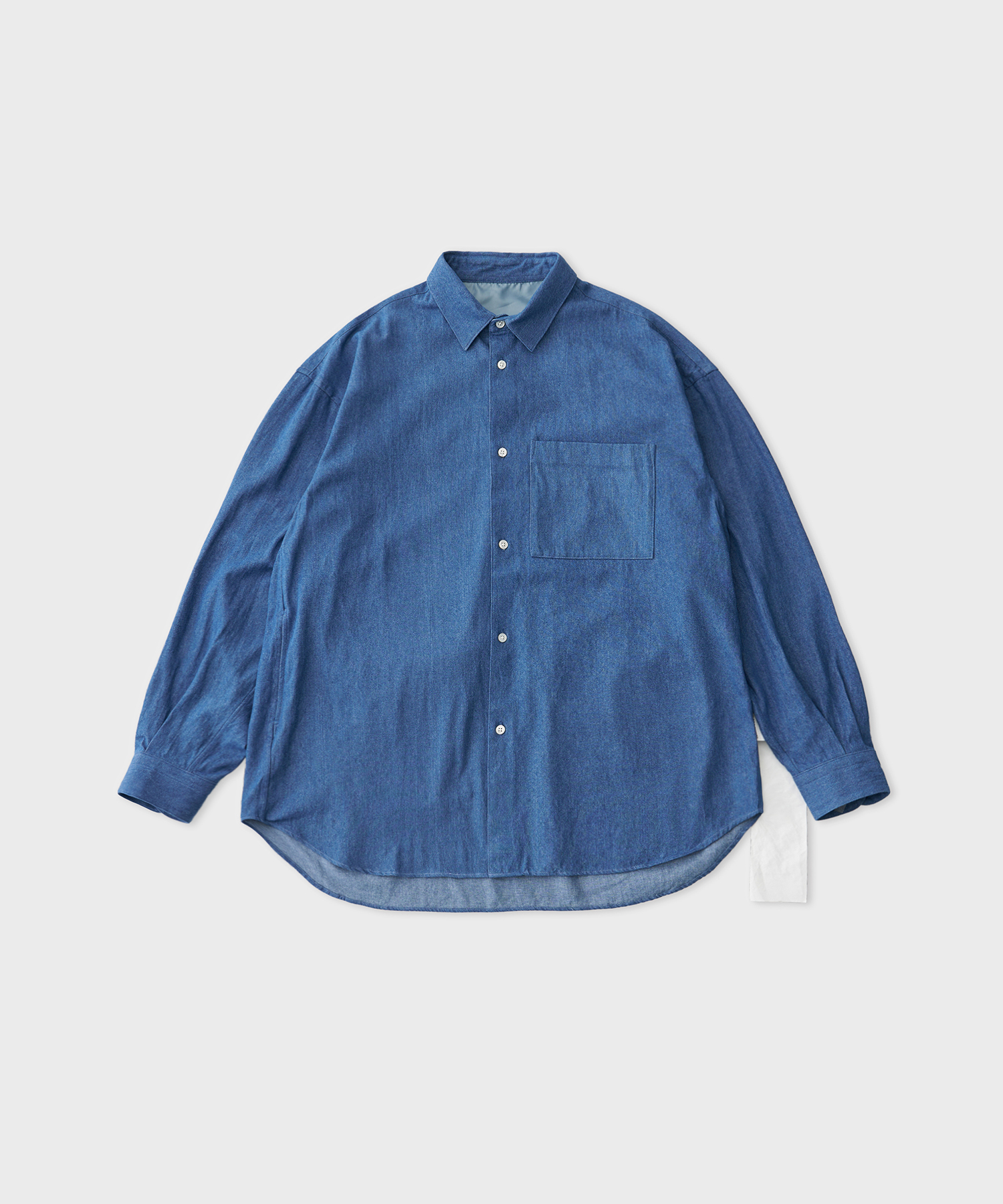 Jim Regular Collar Shirt (Indigo Blue)