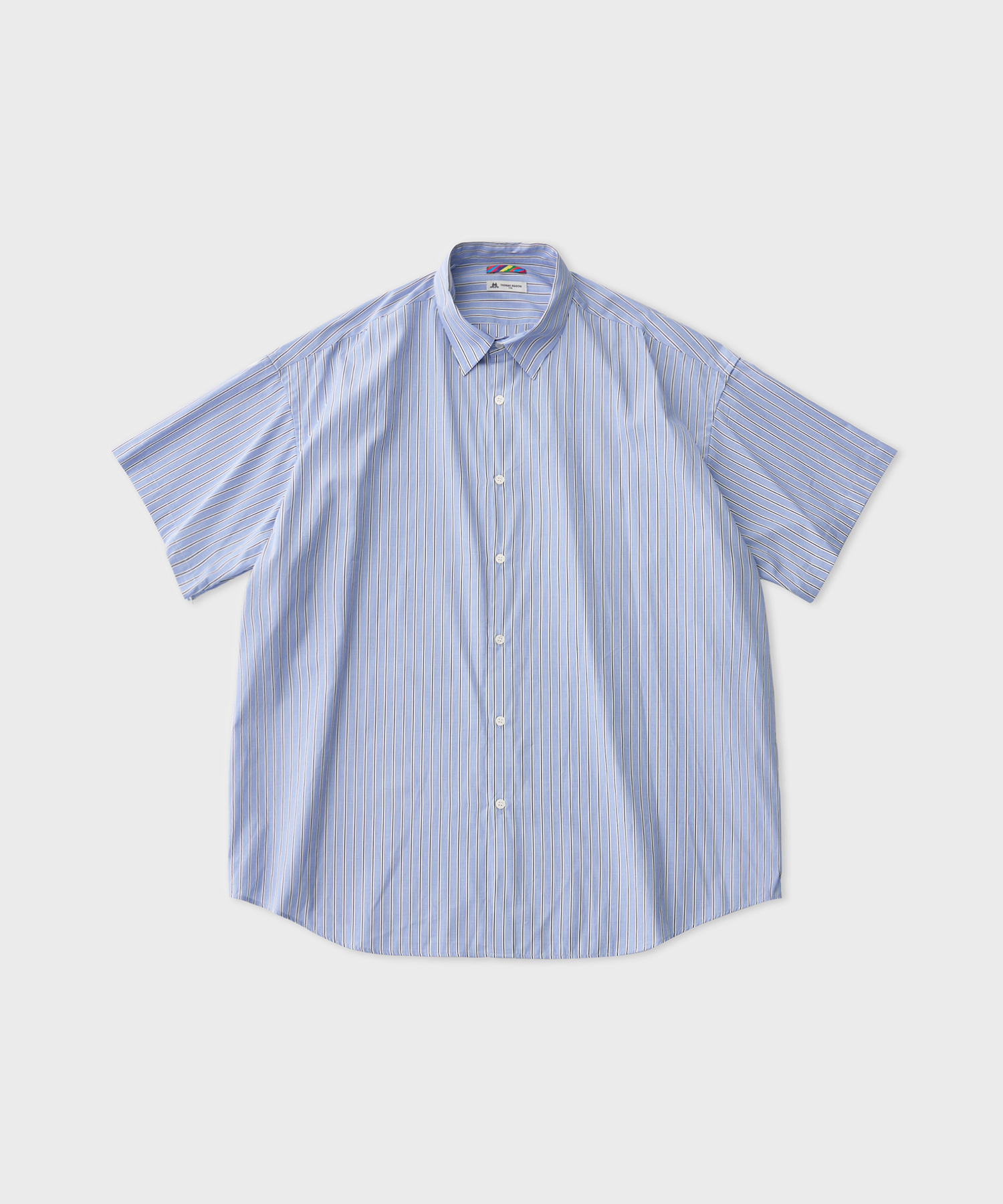 Ventilation Short Sleeve Shirt (Double Stripe)
