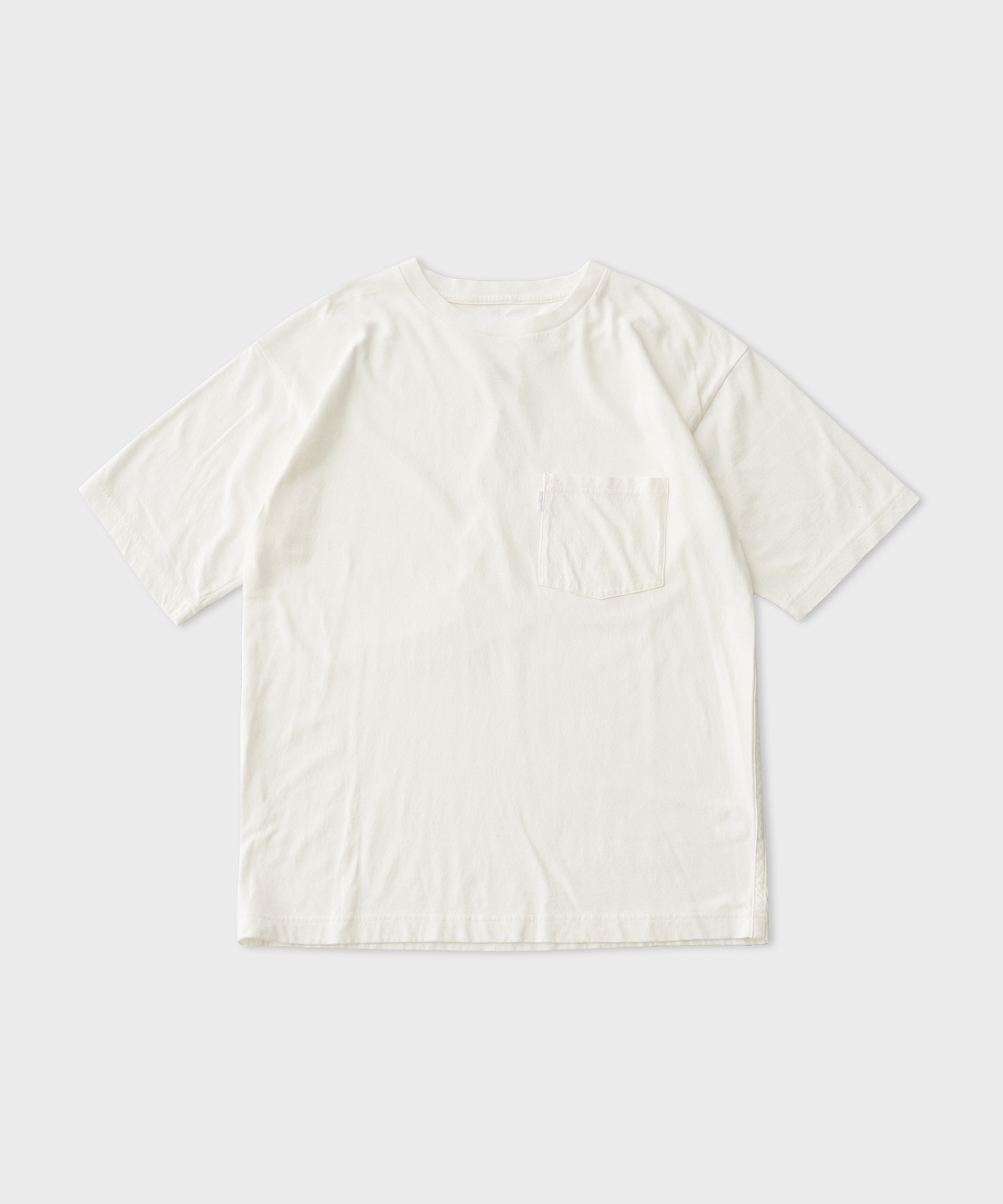 Cotton Linen S/S T-Shirt (White)