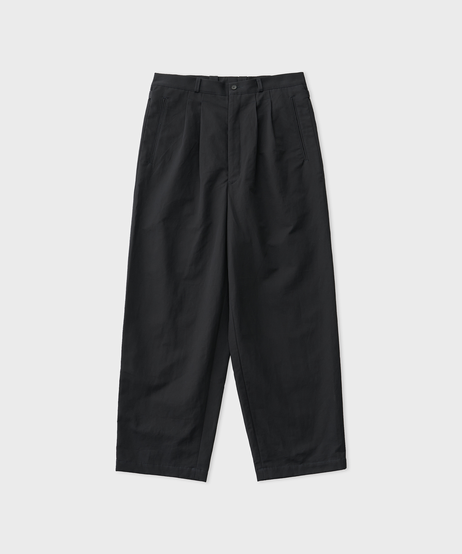 Classic Wide Trouser (Dark Navy)