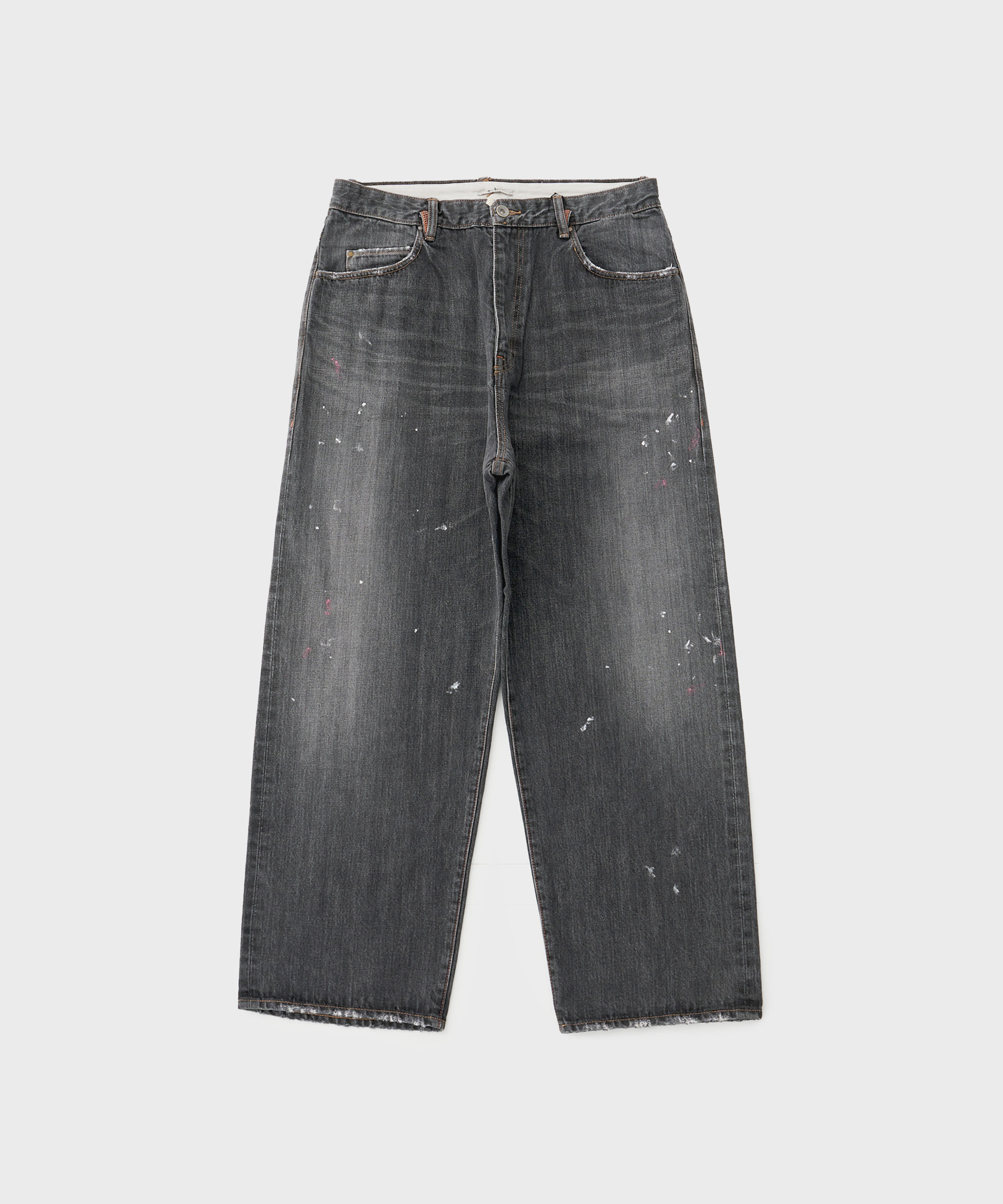Kamata Denim Trousers Type 1 Vintage (Black)