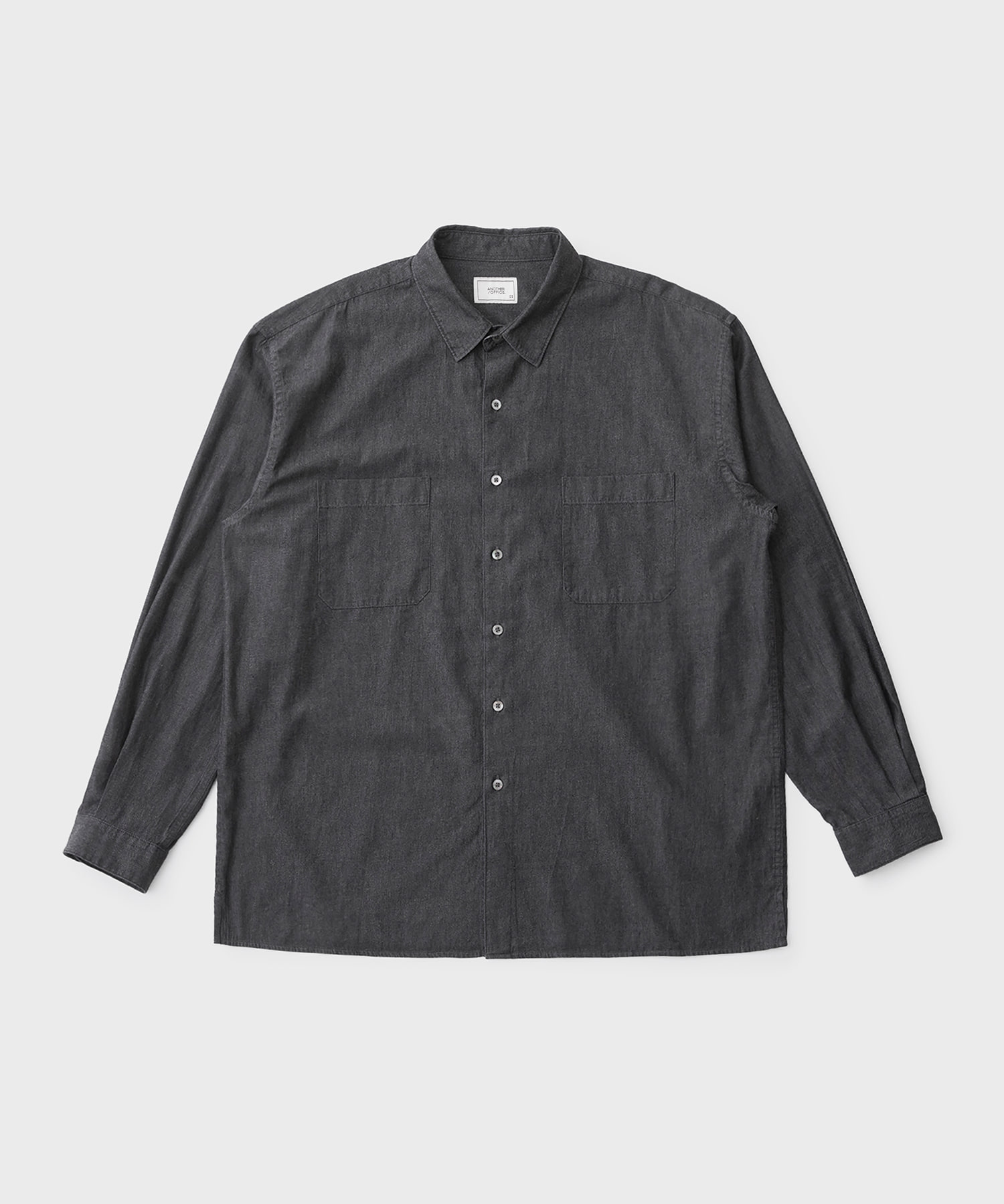 22SS Comfy Oversized Shirt (Black Denim)