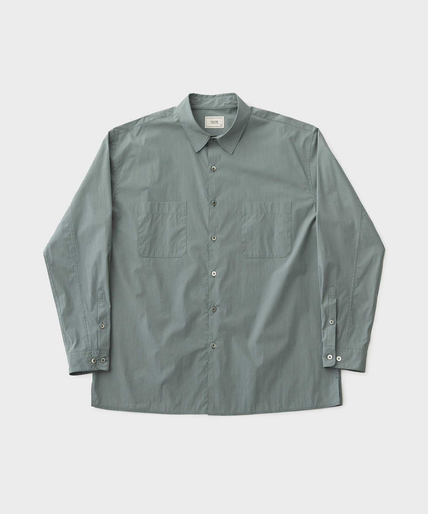 22SS Comfy Oversized Shirt (Slate Blue)