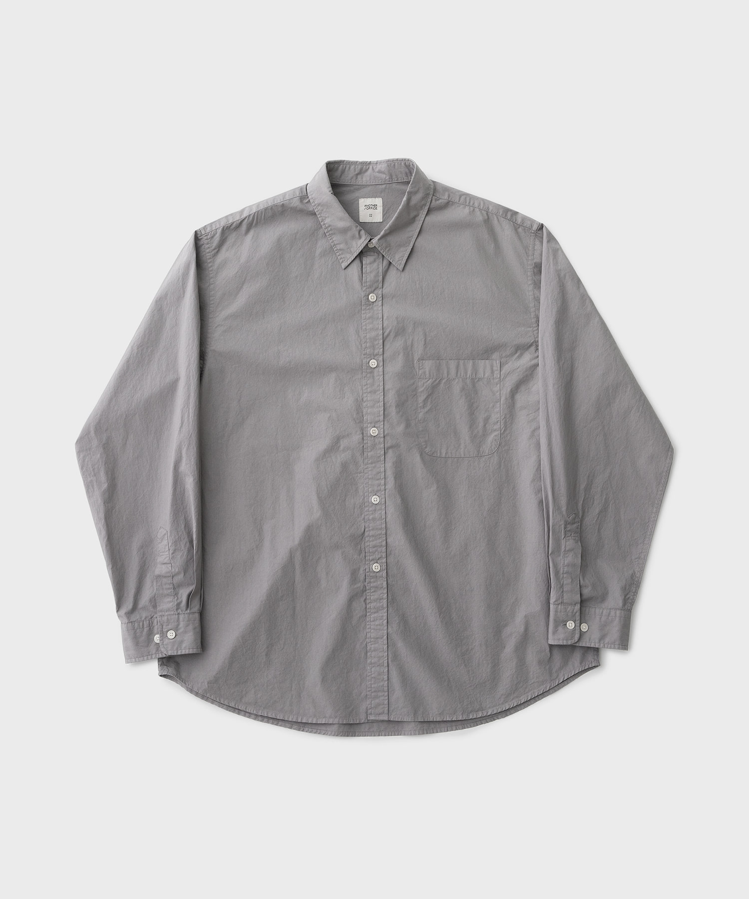 22SS Bold Garment Shirt (Concrete)