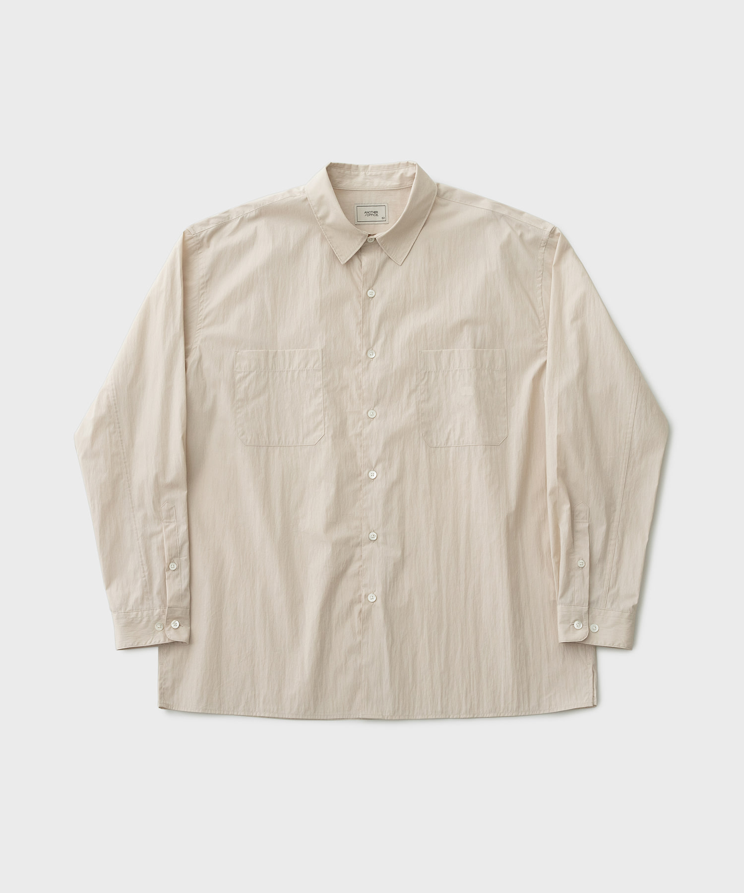 22SS Comfy Oversized Shirt (Almond Milk)