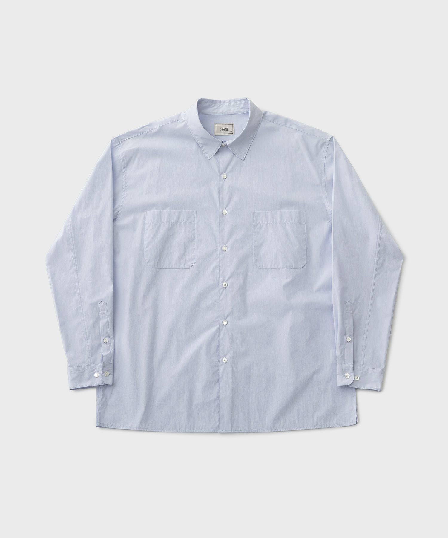 22SS Comfy Oversized Shirt (Pale Blue)