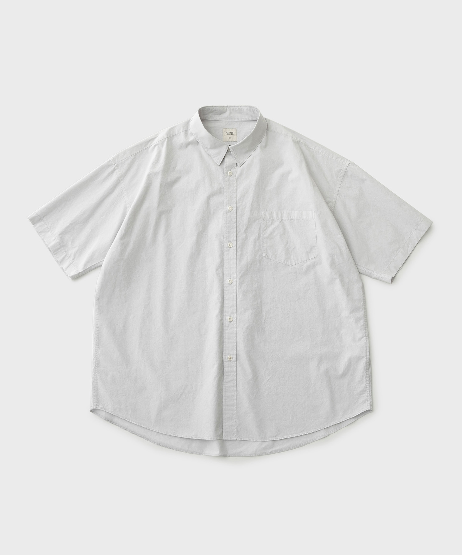 22SS Huge Garment Shirt (Dove Gray)