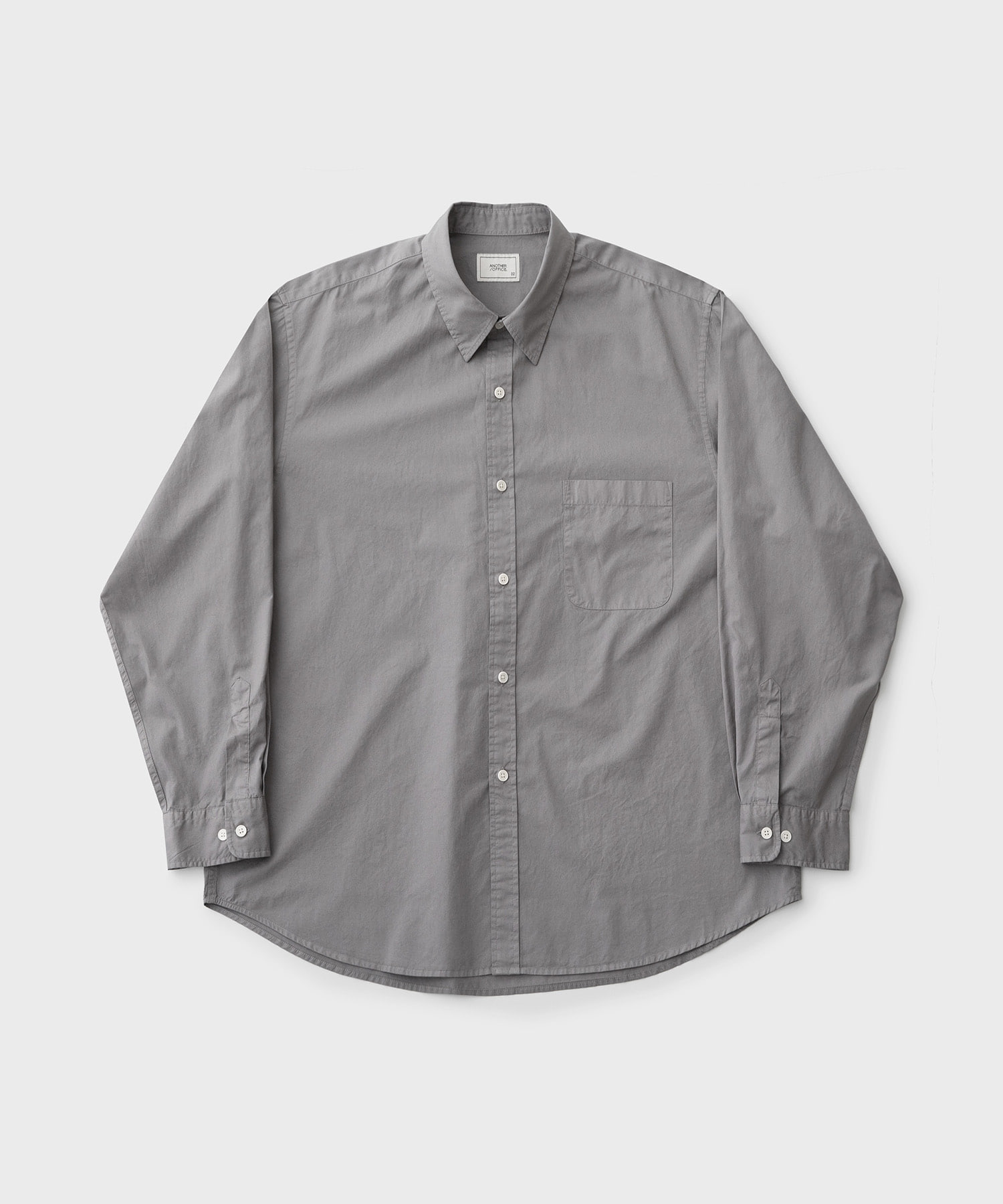 22AW Bold Garment Shirt (Concrete)