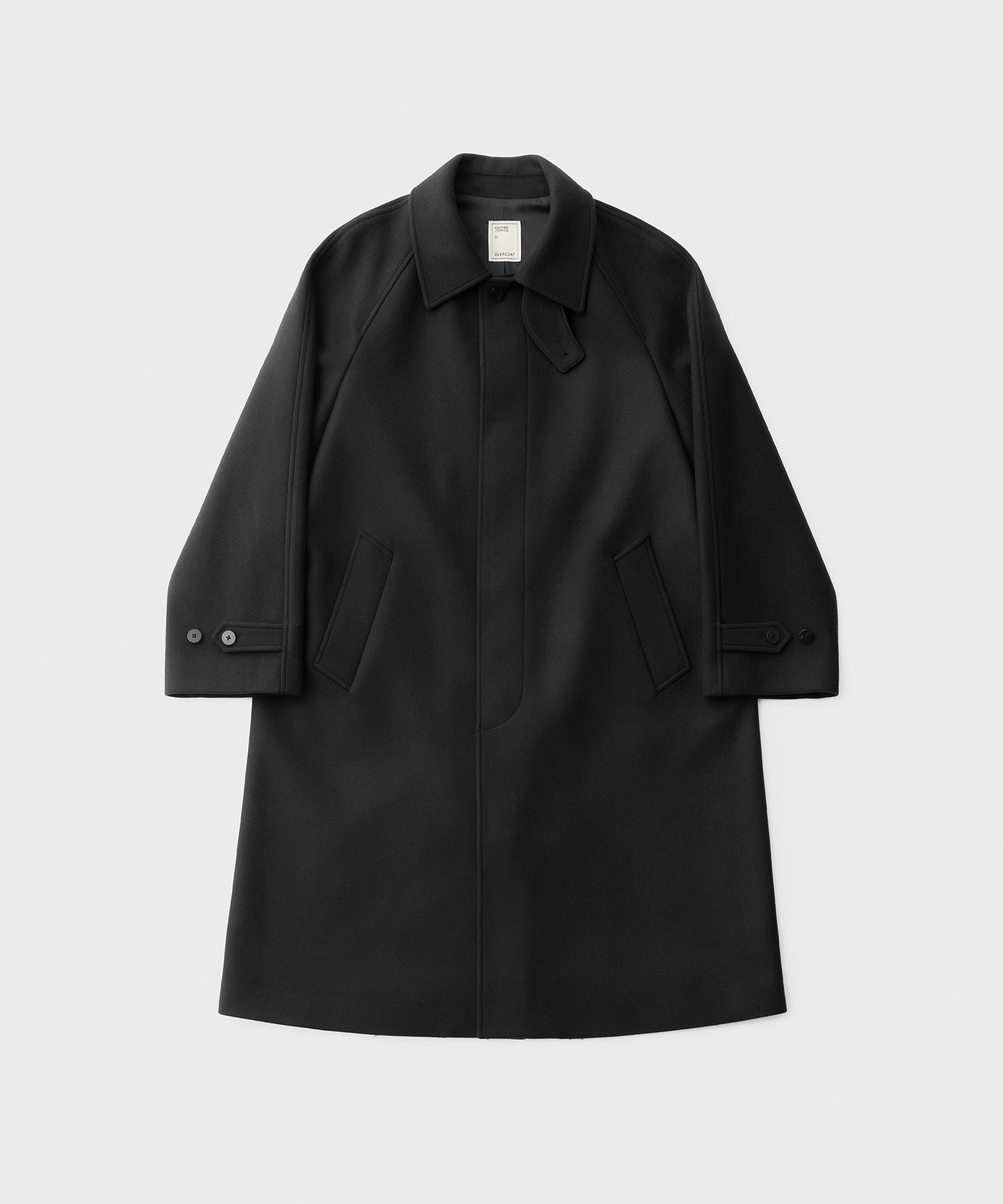22AW Legacy Cashmere Balmacaan Coat (Black)