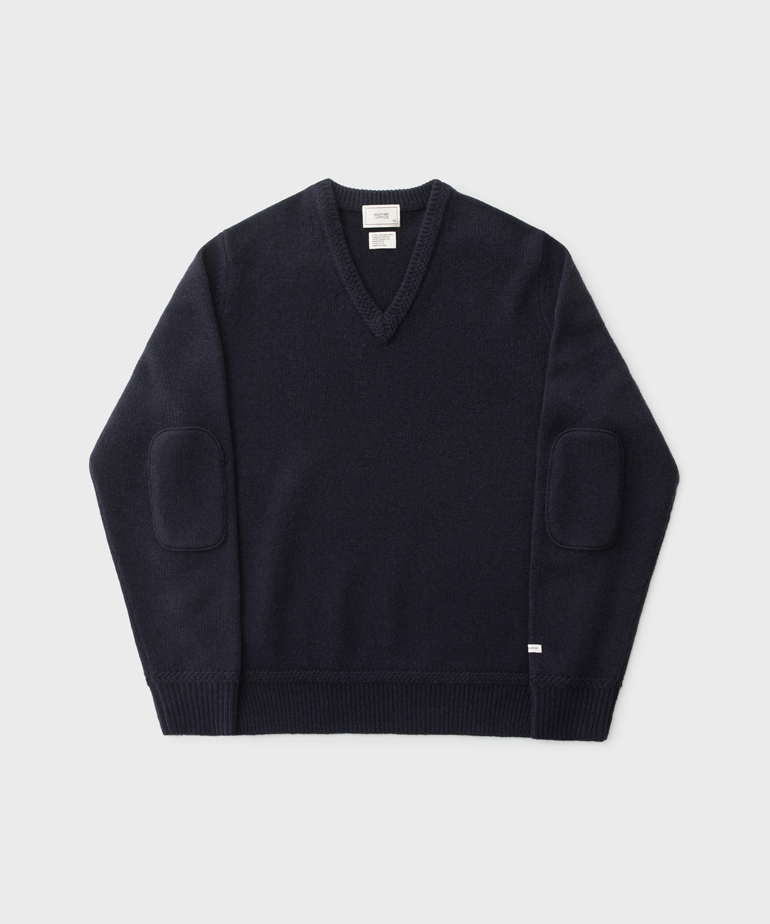 22AW CRAFT V-Neck Sweater (Dark Navy)