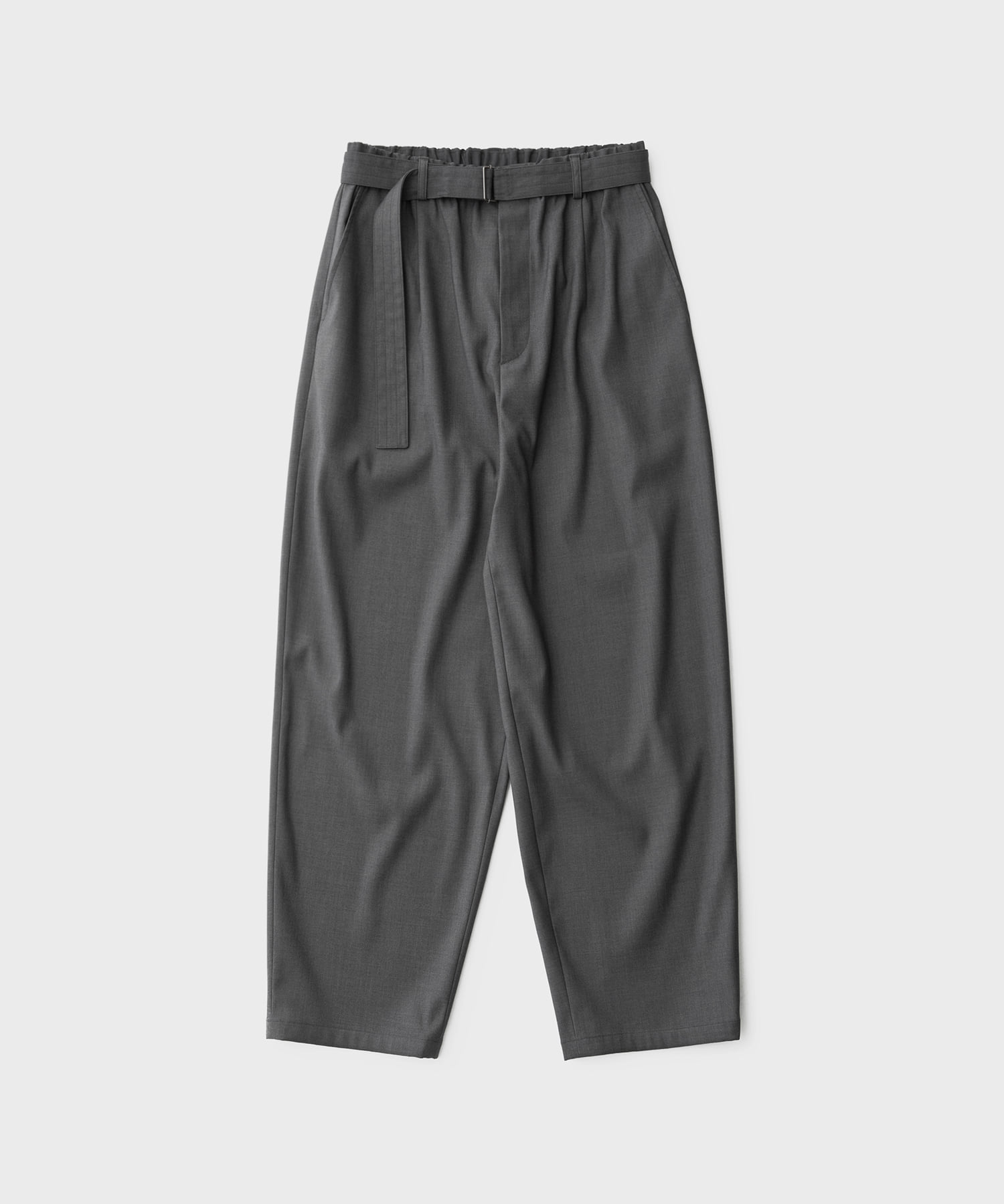 22AW Cocoon Banded Pants (Heather Gray)