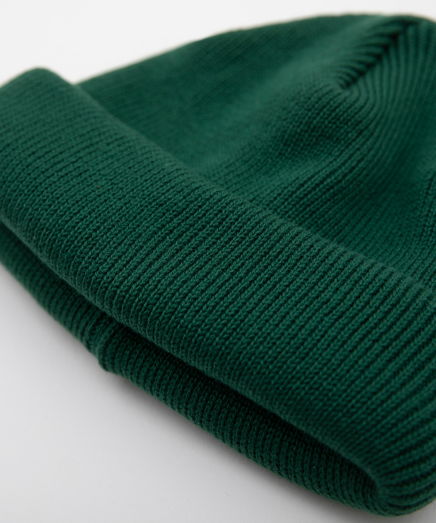 Roll Knit Cap (Green)