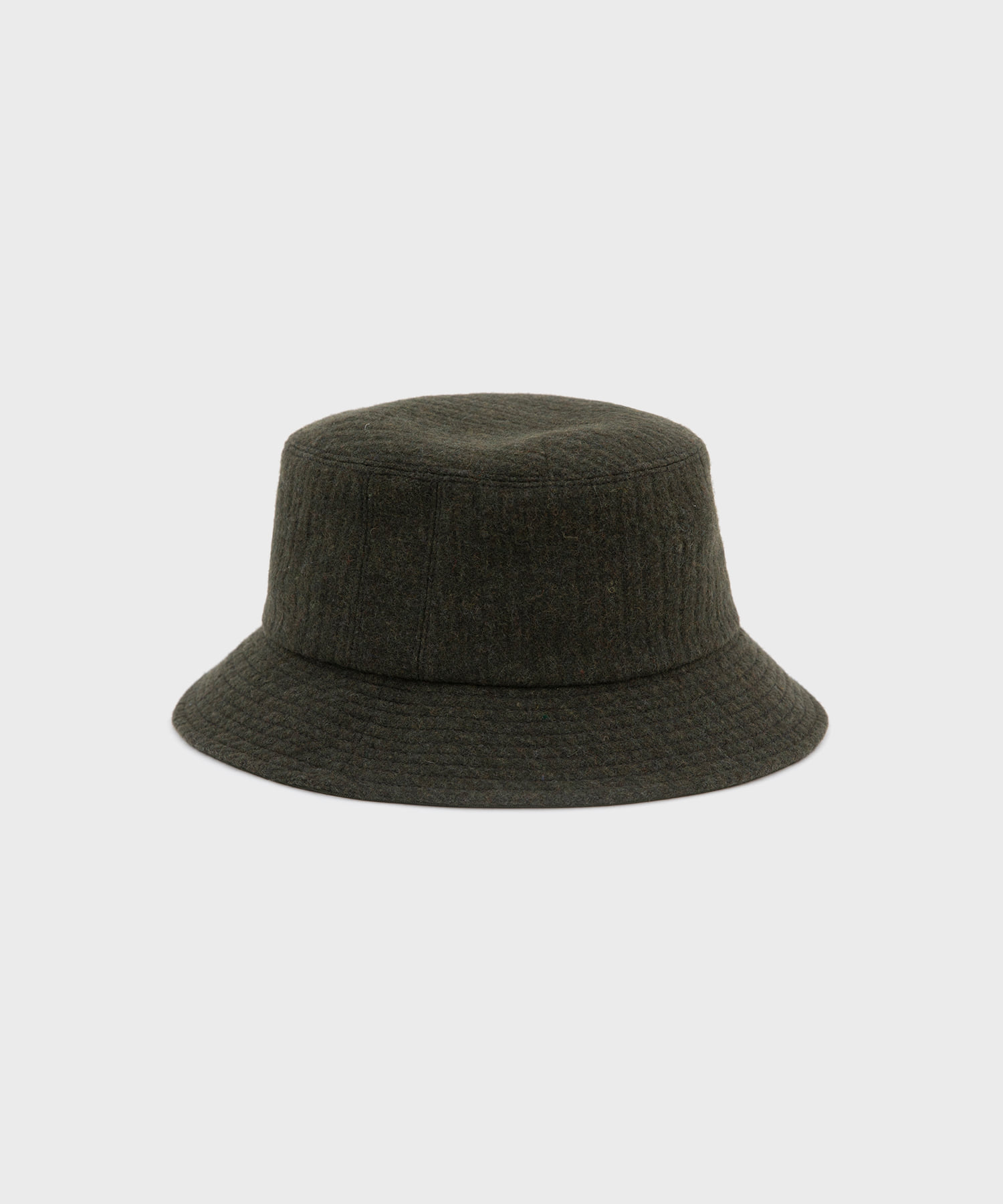 Wool Bucket Hat (Olive)