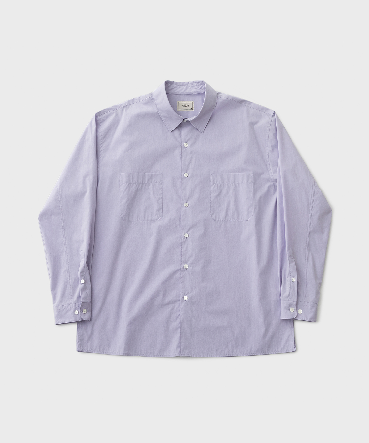 23SS Comfy Oversized Shirt (Periwinkle)
