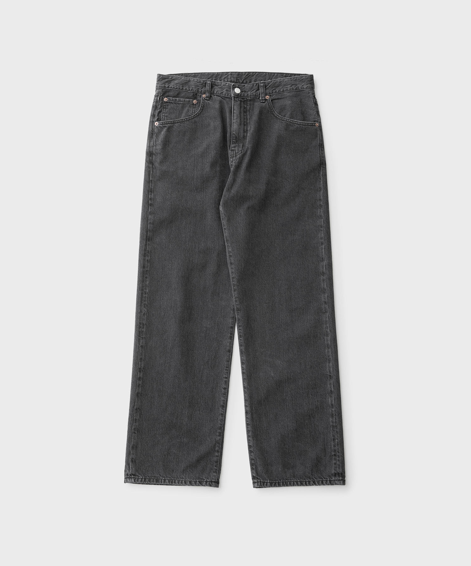 23SS River Jeans (Faded Black)