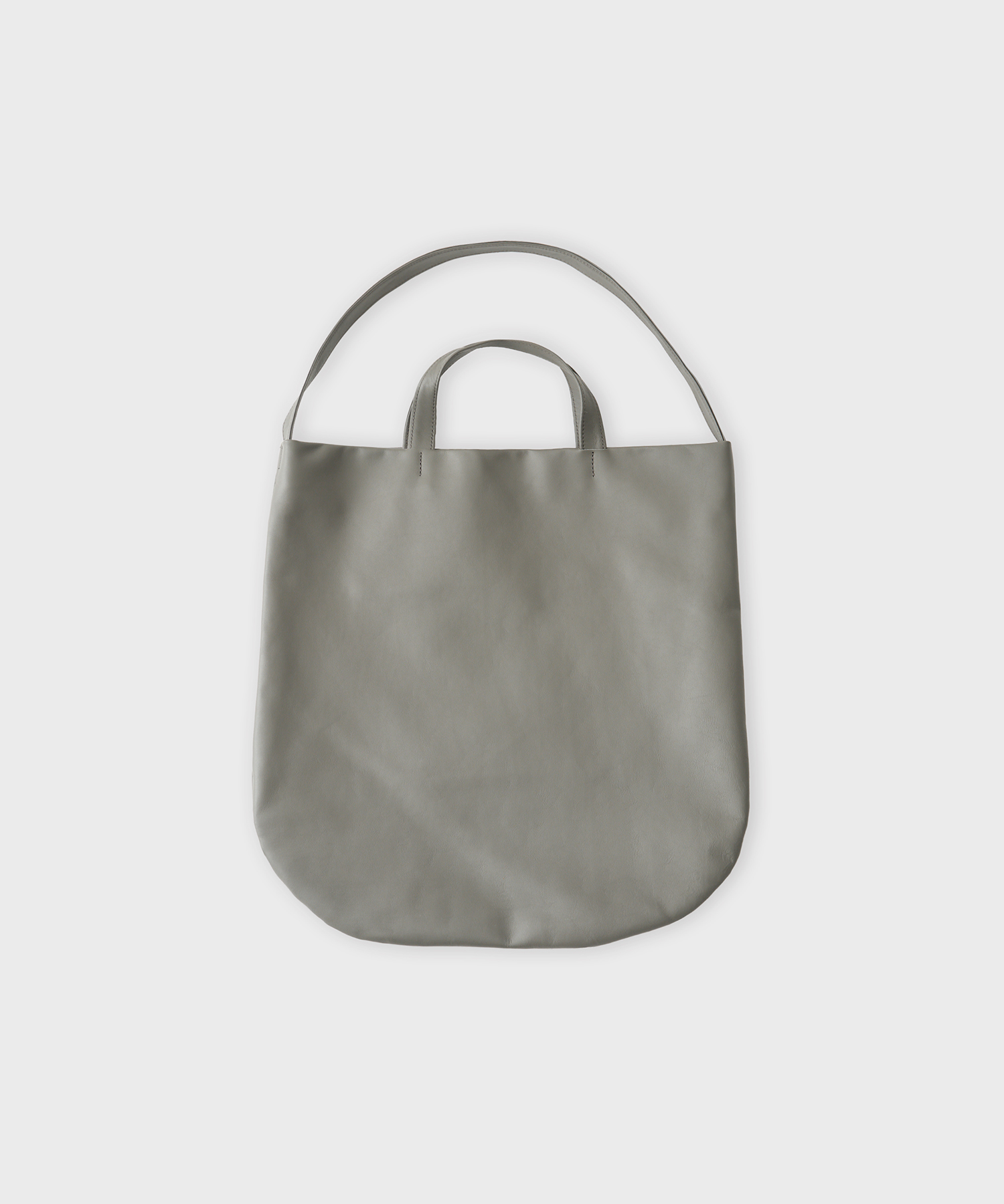 Nappa Calf Museum Tote Bag (Gray)