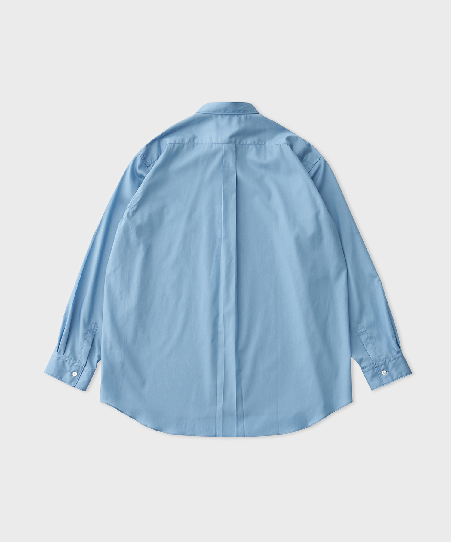 Hyper Big 200/2 Supima Twill Regular Collar Shirt (Blue)