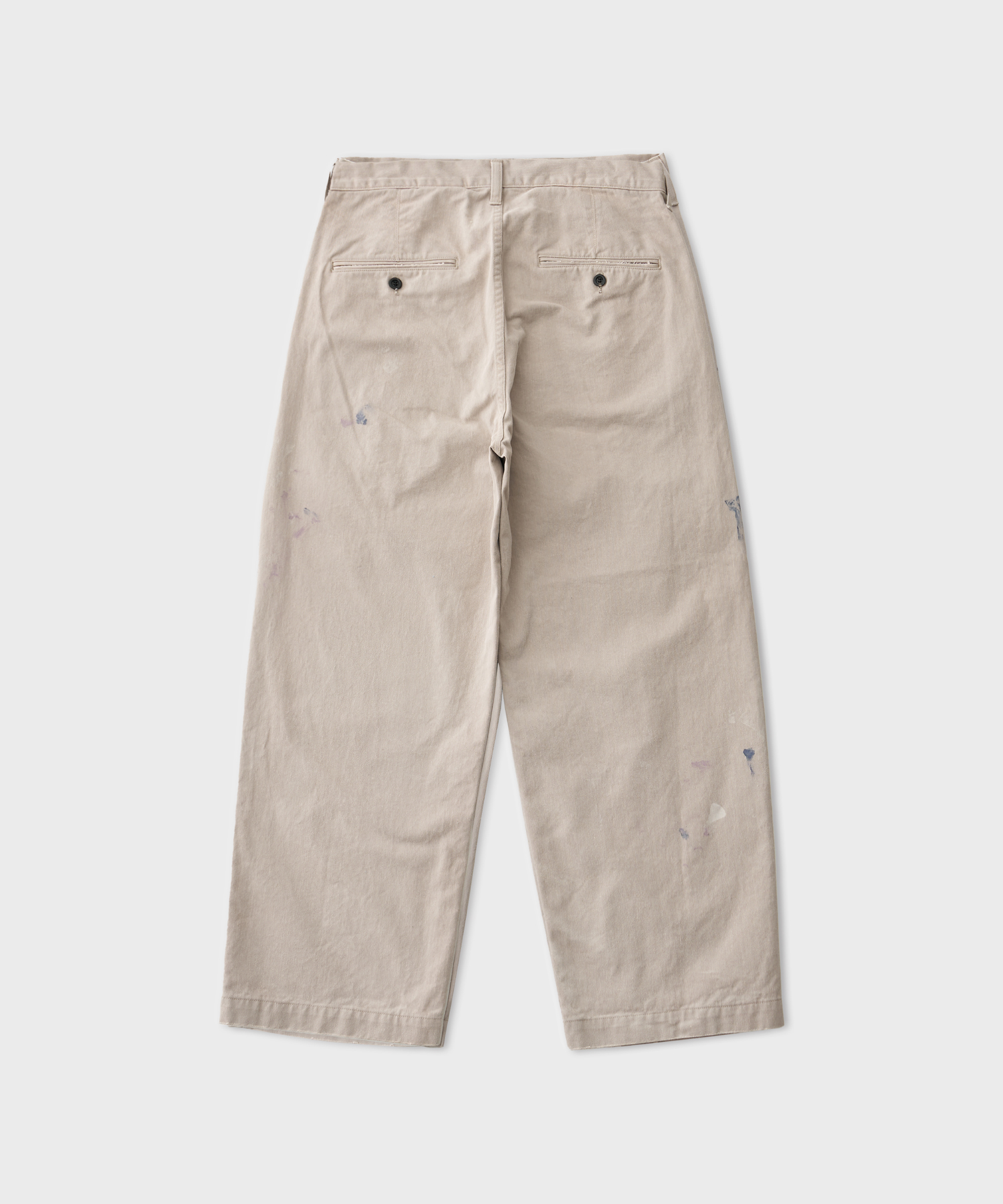 Paint Chino Trousers (Gray)