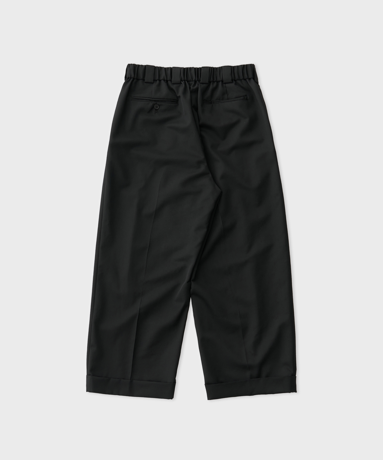 Wide Easy Trousers (Black)