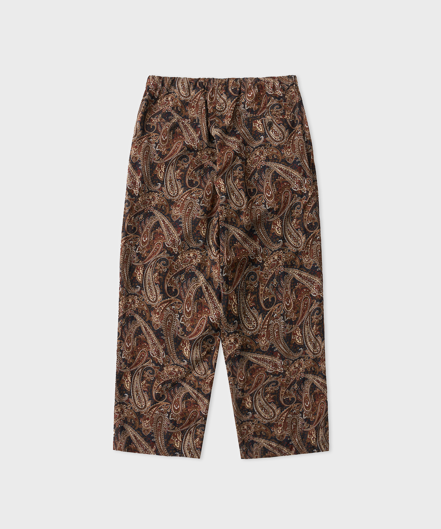 Paisley Pajama Trousers (Brown)