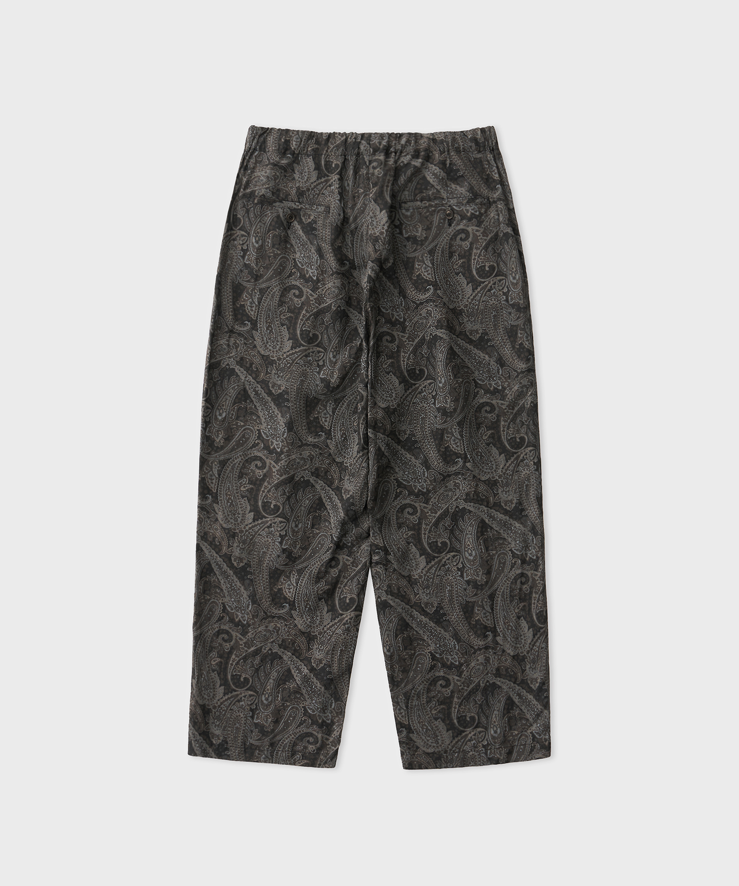 Paisley Pajama Trousers (Gray)