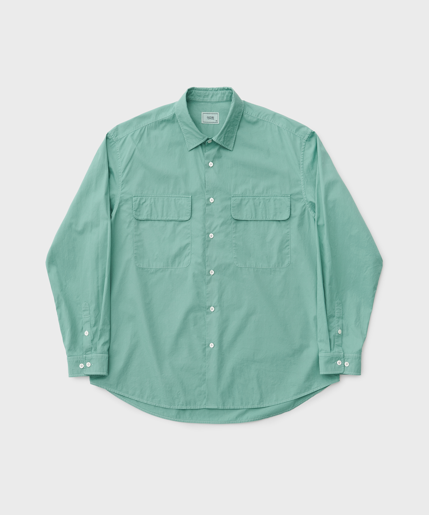23AW Volume Garment Shirt (Jade - Green)