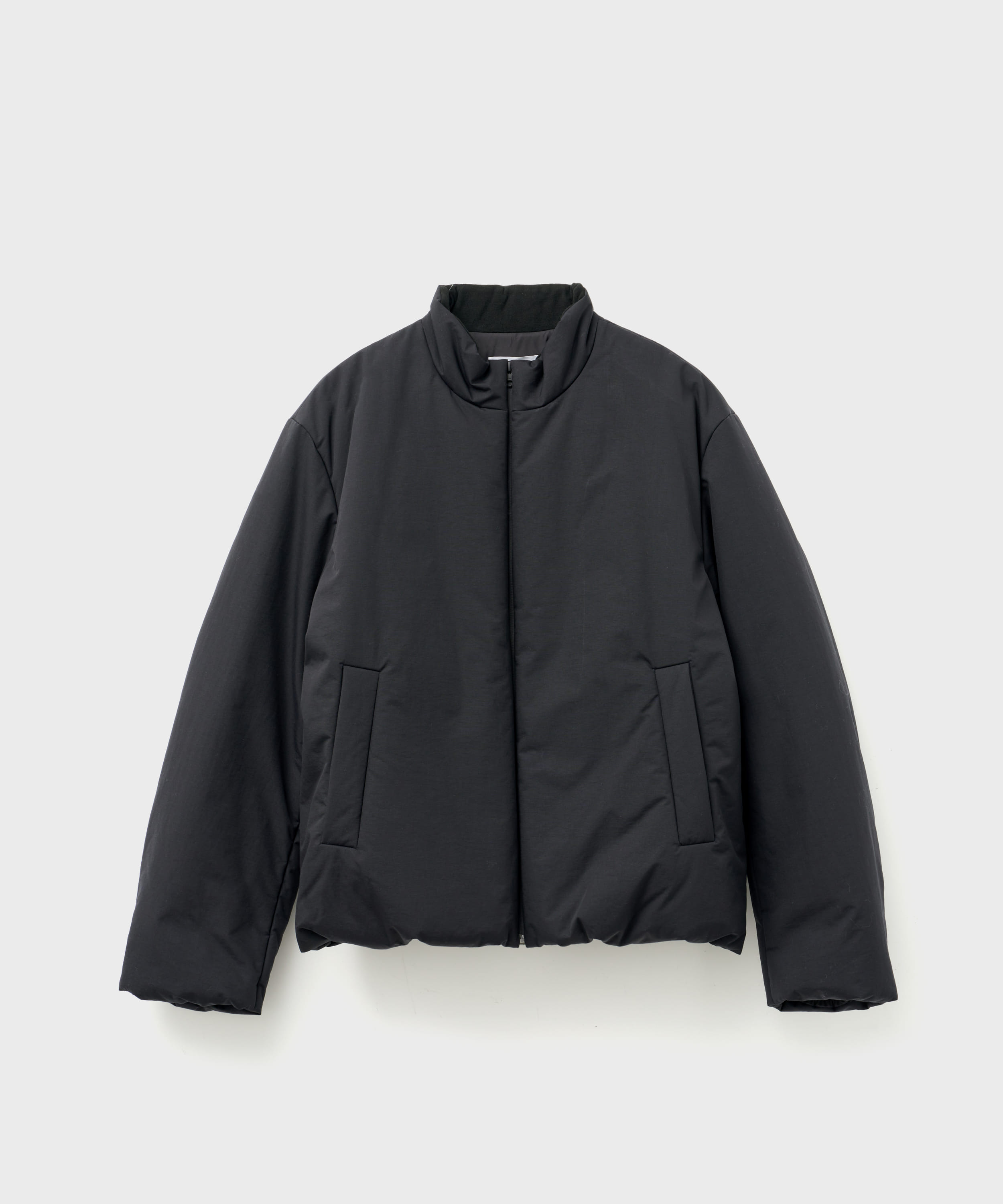 Solid Puffer Jacket (Black)