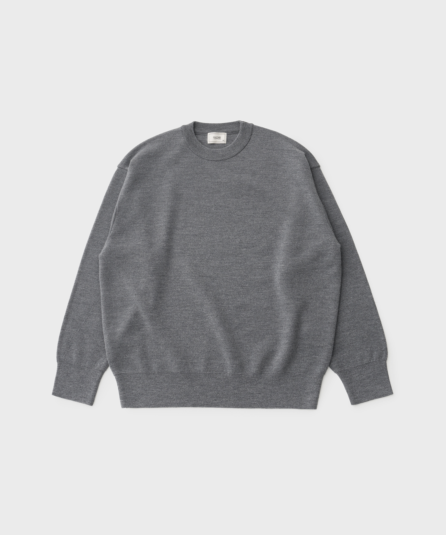 23AW Women Doubleface Sponge Pullover (Heather Charcoal)